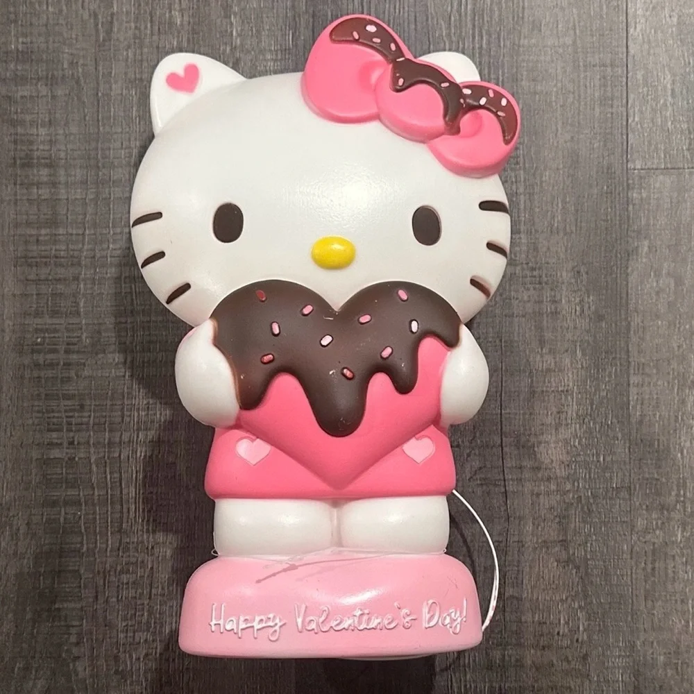 New 12'' Light Up Sanrio Hello Kitty Valentine Lighted Blow Mold Decor